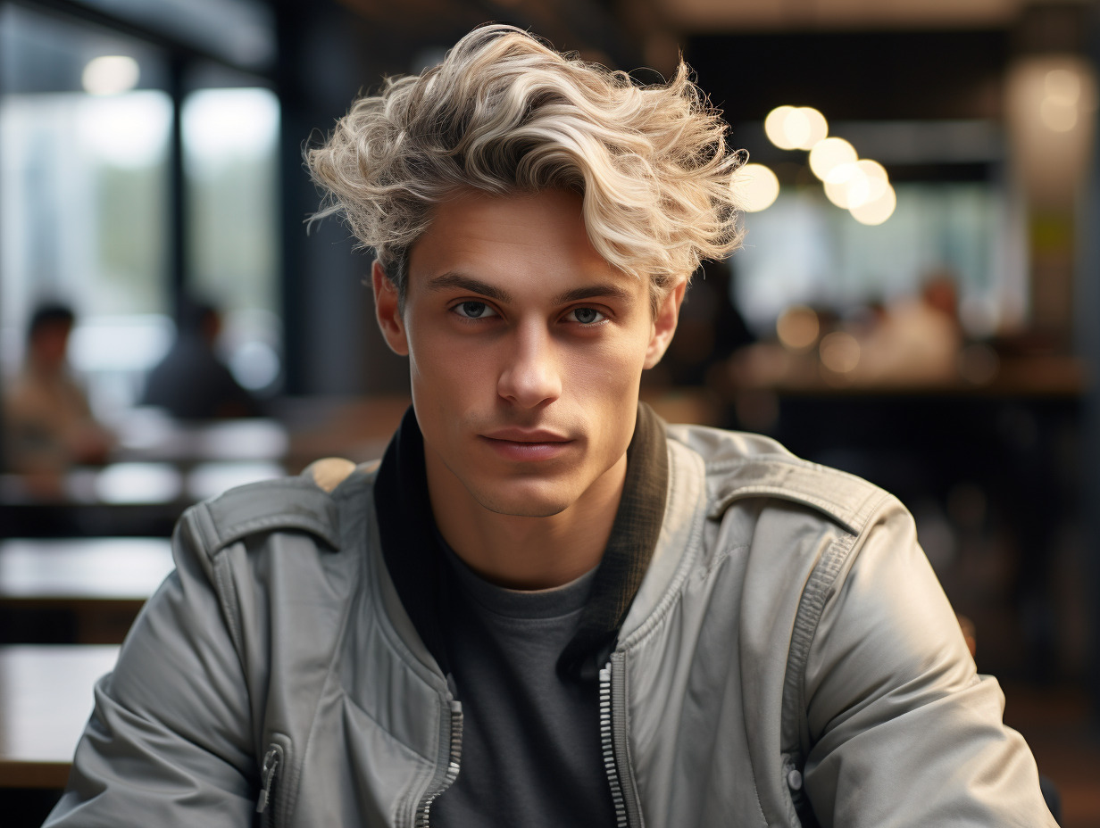 coloration masculine + gris