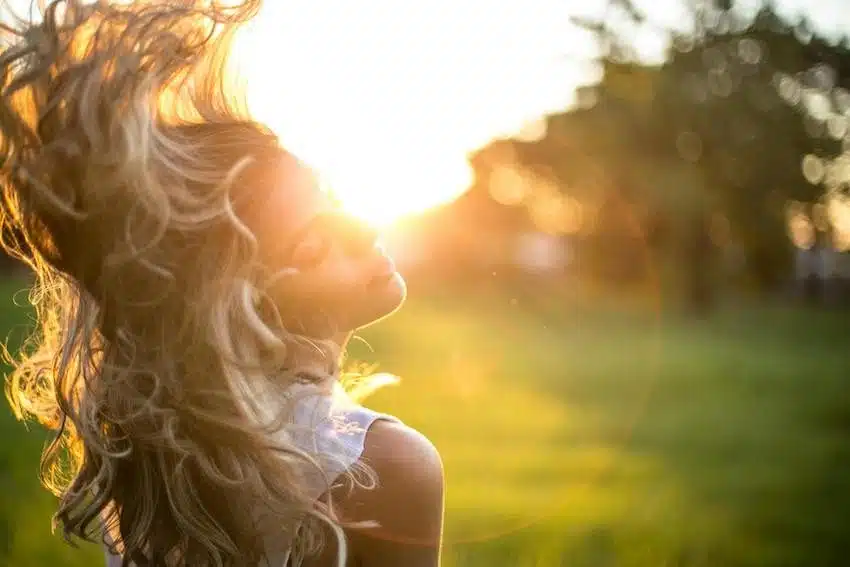 cheveux sain et fort femme