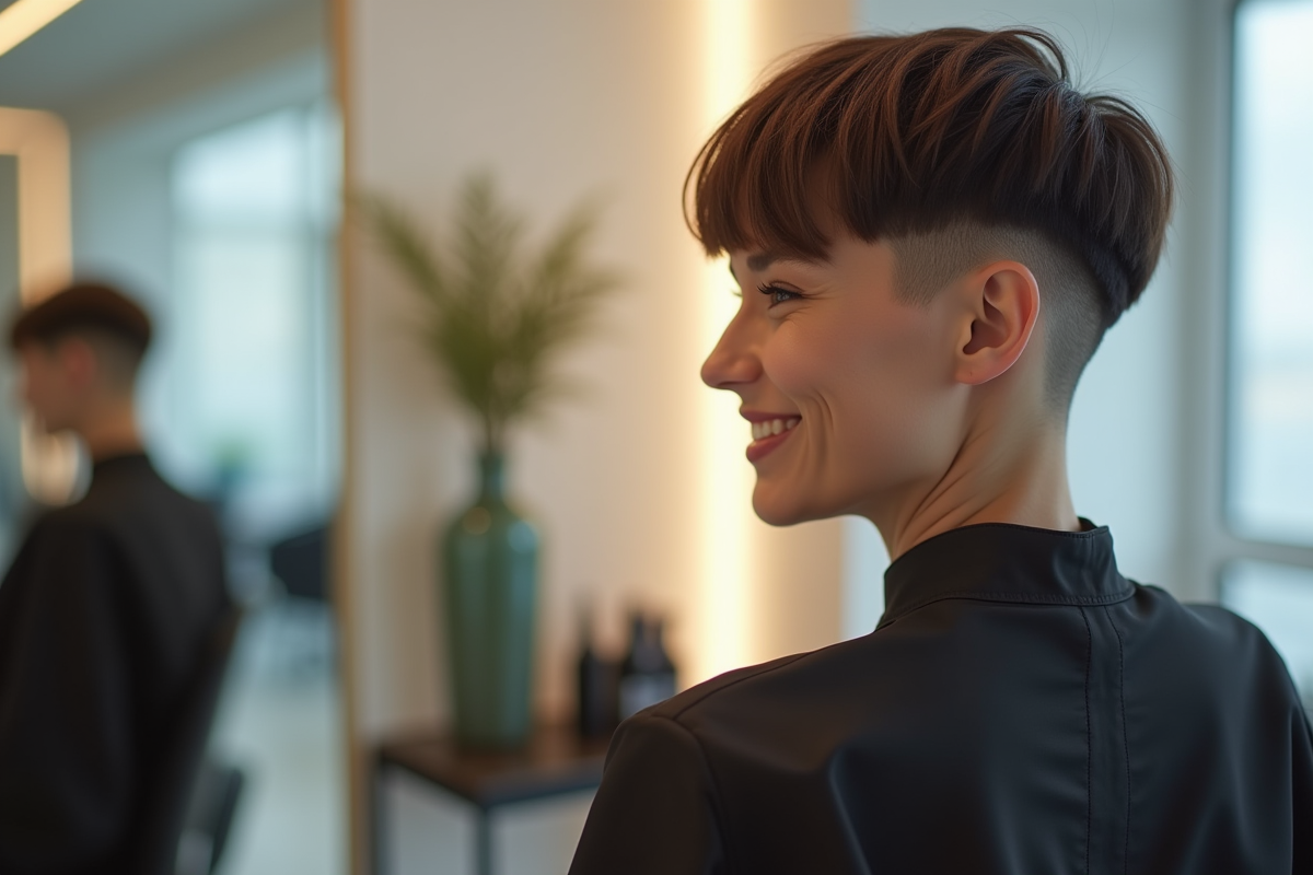 coiffure masculine