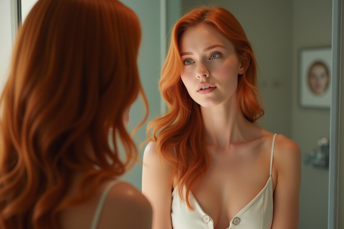 cheveux roux