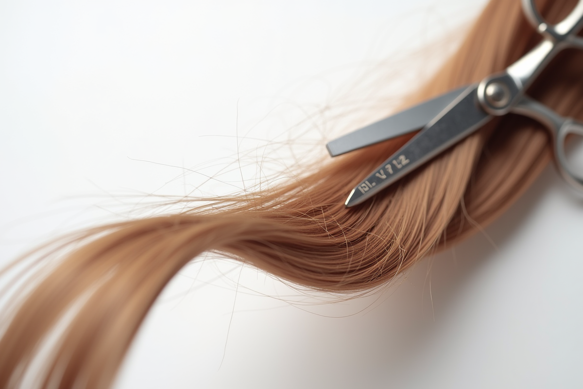 cheveux effilés