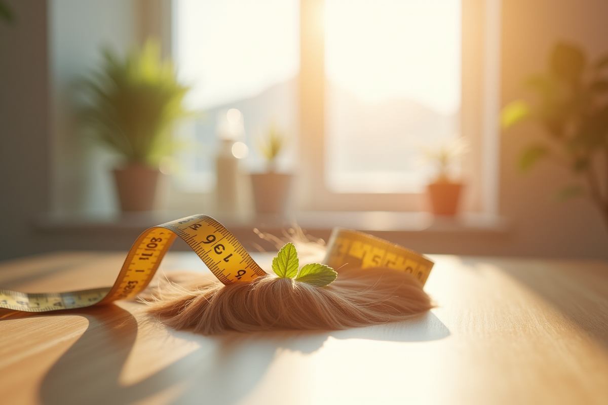 Conseils sur la croissance des cheveux avec mètre et pointes