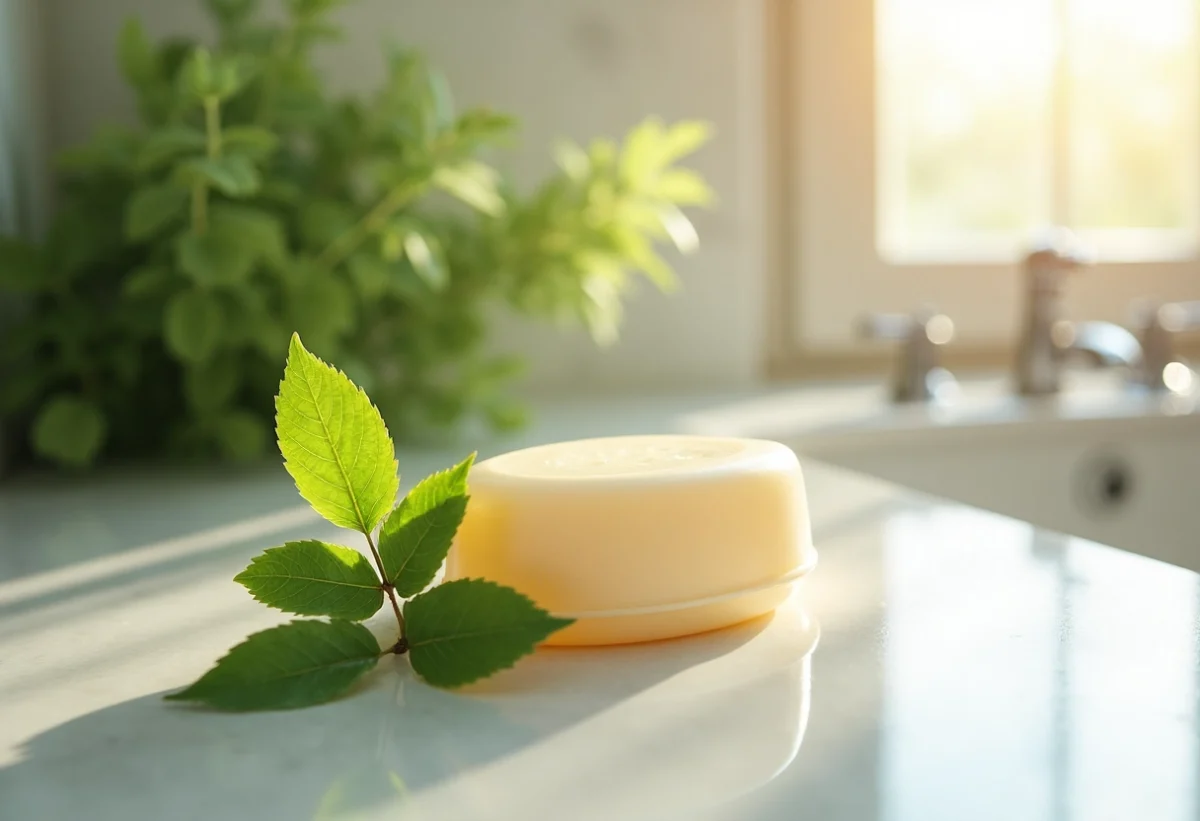 shampoing solide excès sébum